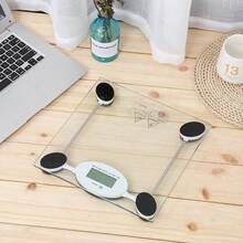 AG BOX Body Weight Scale - Black/Transparent - View 3