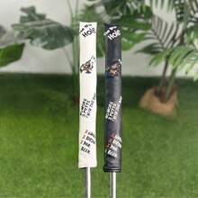 Pirate Golf Pointing Rod Cover Direction Indicator Rod Cover Positioning Rod Practice Baseball Rod Protective Hat, Durable Material, Available In Black And White Colors For You To Choose From - Multicolor - View 2