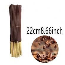 145/165/195 Pcs Coffee Incense Sticks, Suitable For Yoga, Meditation And Sitting Meditation. Purify The Mind, Dispel Negative Energy, Also Suitable For Outdoor Travel, Courtyard, Bedroom, Home Decor And Deodorizing Bathroom - Coffee - View 3