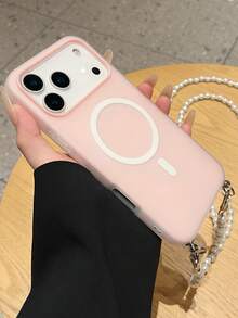 2-In-1 Magnetic Wireless Charging Anti-Drop Phone Case Shell Compatible With Apple 17, Matte Finish