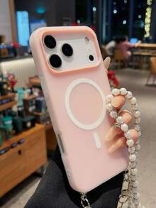 2-In-1 Magnetic Wireless Charging Anti-Drop Phone Case Shell Compatible With Apple 17, Matte Finish