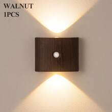 Smart LED Wall Light With Motion Sensor, USB Rechargeable, Infrared Sensor, Magnetic Detachable Nightlight, 3 Lighting Modes (Dimmable) - Modern Square/Recessed Design, Suitable For Entryway, Cabinet, Bedroom, Entrance - Easy Installation, Wall Lamp, Wall Decor, Bedroom Wall Light, Wall Light, Corridor Sensor Light, Sensor Light, Wall Stick Light, Corridor Light - Multicolor - View 11