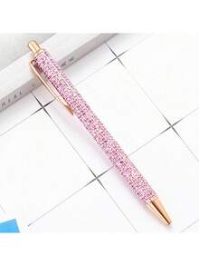 随机银色 5/3/1 装饰圆珠笔，适用于办公室签名、商务宾客、礼品笔，银色 - 均碼 - 查看 11