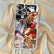 Funda de teléfono de Baki el Luchador de Sumo compatible con iPhone 16, 15, 8, 7, 6, 6S Plus, X, SE, XR, XS, 14, 11, 12, 13 Mini, Pro y Max, así como con Galaxy S17, S17 Pro y S17 Pro Max - Z1 - Ver 11