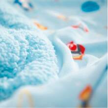 GLAZE Baby Blankets - Blue - View 3