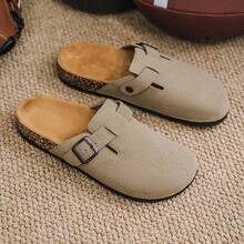 صندل كاجوال سهل الارتداء مقاس كبير من بيركنستوك أسود يناسب الجنسين 2025 - لون الرمل - مشاهدة 5