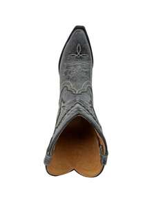 Women Mid-Calf Boots - Dark Grey - View 2