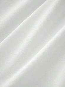 Summer T-Shirt, Simple Fashion Striped Design, English Print, Casual Round Neck White Short Sleeve T-Shirt, Elegant And Versatile Women's Top, Amore - 白色 - 查看 9