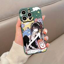 Funda de teléfono de niña de dibujos animados para iPhone 16, cubierta de teléfono móvil mate, carcasa gruesa y suave para 13MINI, hombres 11PRO, 15PLUS a prueba de golpes y caídas, XR única, 13PRO linda, 14 esmerilada, fundas de teléfono 16PLUS, 15 estéticas, 16PRO negras, 13PROMAX mujeres, XS azul, 14PLUS, TPU engrosado 11/14PRO/15PRO/12MINI/12PROMAX/XSMAX/15PROMAX/16PROMAX/16/11PROMAX/12PRO/13/12/14PROMAX - Negro - Ver 7
