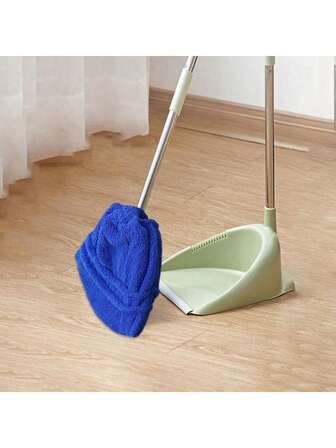 1个多功能纯色扫帚套，地板拖把套，带可重复使用的超细纤维吸水拖把，家用清洁配件