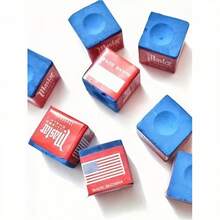 9/12/144pcs Snooker Chalk Powder, High Density Billiard Chalk Powder, Precise Control & Anti-Slip, Professional Training & Competition Use, Suitable For Snooker & Pool Enthusiasts, Provides Excellent Billiard Experience