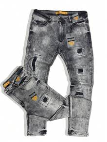 Men's Skinny Jeans, Player Style - jogador/02 - Xem 4