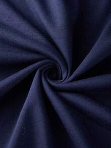 Men's T-Shirt Gift For Him, Paris Print, Red Strap, Casual, Comfortable, Gym, Workout Shirt With Crew Neck And Short Sleeves - 藏蓝色 - 查看 4