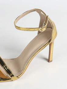 Women's Pointed Toe Strap Open Toe Fashion Elegant Daily Wear Comfortable Stiletto High Heels