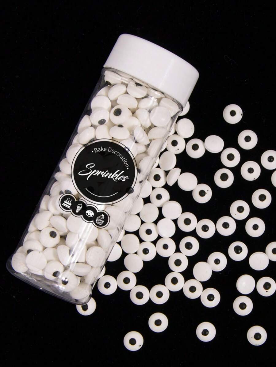 4.23~4.58 onzas, Decoración de pastel con ojos divertidos, Chispas de azúcar de Halloween, Decoración de ojos de terror para hornear en Halloween, Decoración de postres, Decoración de pasteles