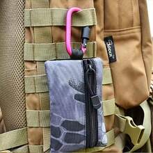 5 buc cârlige cu arc în formă de D cu șurub, aliaj de aluminiu negru, potrivite pentru pescuit, brelocuri, accesorii pentru exterior, echipament de camping, articole esențiale pentru camping - Multicolor - Vizualizare 2