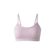 KIT 2 TOP Menina Moça Bojo Removível Conforto Alça Regata - Cinza - Visão 3