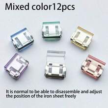 Invisible Trouser Leg Shortener Clips, Prevents Pants From Dragging, No-Sew Hidden Leg Closure Device, Keeps Bottom Hems From Dragging, Suitable For Jeans, Trousers