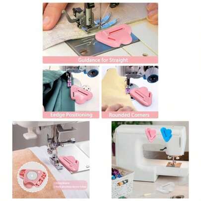 Magnetic Seam Guide Sewing, Magnetic Sewing Guide With Clip, Multifunctional Ruler, Hemmer Guide, Seam Guide, Hem Guide Walking Foot Sewing, Sewing Supplies Accessories