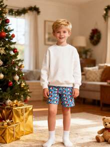 Freeze Pop Shorts Boy Clothes, Gifts For Teen Kids Boys Unisex, Ice Cream Trunks Blue Sweatpants Red Underwear Pants, Boys Christmas PjChristmas Birthday Gifts For Teenage Dress, Thanksgiving Outfit, School Sport Running Pants, Running Pants, Basketball Shorts - 長春花藍 - 查看 5