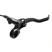 RSX Disc Brake Kit For Mountain Bikes - Aluminum Alloy, Black With Blue Bolts, 4-Piston Brakes, Hub Design, Suitable For Various Terrains, Mountain Bike Accessory | Aesthetic Brake Kit | Durable Structure, Mountain Bike Brakes - Black - View 1