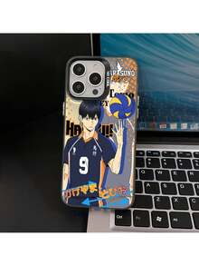 Popular Anime Manga Haikyuu Phone 16 15 14 13 12 11 Pro X XR XS 8 Plus Anti-Drop Matte Back Cover17 17promax - Black - View 5