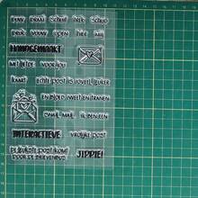 Bộ khuôn cắt bằng thép cacbon và bộ tem trong suốt, dụng cụ thủ công bằng giấy tự làm để cắt, đóng dấu, dập nổi, trang trí nhà cửa - Bạc - Xem 4