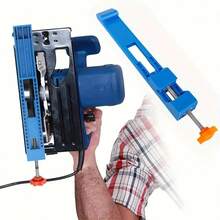 Adjustable Guide For Cutting Machine Base, With Clamp, Wood Fixing Jig - Màu xanh nhạt - Xem 4