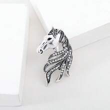 高端复古男士胸针：天使翅膀航海风船舵翻领别针简约配饰