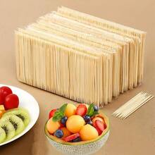 2000/3000 Pcs Natural Bamboo Toothpicks, Durable Wooden Dental Picks For Home, Restaurant, Hotel, Teeth Cleaning, Cooking, Party, Buffet, Crafts