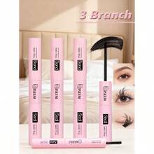 3PCS/1PC Strong Hold 2-In-1 Lash Bond And Seal 5ml+5ml Long Lasting Cluster Eyelash Glue For All Day DIY Lash Extensions - Black - View 1