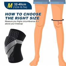 1pc Kids Knee Pad, Youth Breathable Elastic Knee Brace, Anti-Slip Padded SBR Knee Protector For Volleyball Dance Running Skating Basketball Football Sports - Multicolor - View 19