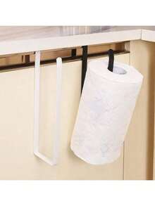 Kitchen Storage Rack,No Drilling, Kitchen Roll Holder, Wall Mounted Kitchen Roll Holder For Kitchen, Bathroom, Cupboards,1PC Kitchen Paper Roll Holder, - Multicolor - View 7
