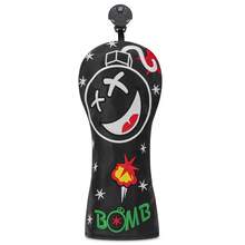 1 buah Sarung Pelindung Stik Golf Flame Bomb, Aksesori Golf, dan Sarung Pelindung yang Terbuat dari Bahan Tahan Air dan Tahan Lama Memberikan Perlindungan Terbaik untuk Stik Golf Anda. - Hitam - View 9
