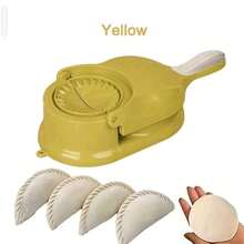 Random Color 1PC 2in1, Dumpling Skin Maker, Creative Dumpling Maker, Kitchen DIY Dumpling Maker, Manual Tortilla Maker, Dumpling Moulds For Dumpling Skin, Dough Presser, Dumpling Presser, Kitchen Stuff, Kitchen Gadgets(The Color Of The Handle Is Random)