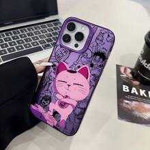 Funda de teléfono nueva y caliente de anime Dandadan para iPhone 16 15 14 13 12 11 Pro Max X XR XSMAX 8 7 Plus, cubierta trasera mate anti-caída - Mezcla de colores - Ver 6