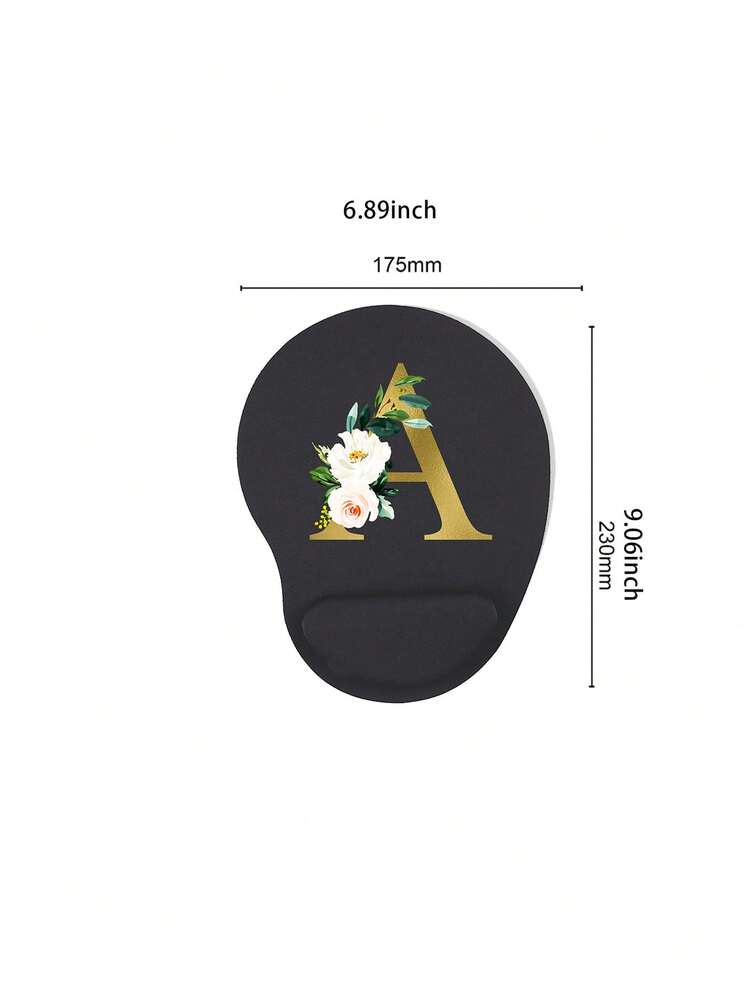 1个符合人体工学的EVA腕托垫，防滑记忆海绵鼠标垫，舒适亲肤桌面支撑垫，适用于办公电脑，舒适电脑笔记本鼠标垫，返校季必备 - 彩色 - 查看 10