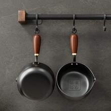 Milk And Soup Pot With Wooden Handle - Suitable For Induction Cookers, Ideal For Whipping Cream, Boiling Water, And Making Soup, A Must-Have Kitchen Utensil, Stove Compatible With Cookware | Stylish Cookware | Durable Cookware, Suitable For Boiling, Stewing, Frying, And Sauces - Compatible With Gas And Induction Cookers - A Must-Have For Home Kitchens - Multicolor - View 11