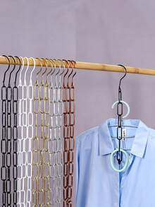 1PC Simple Solid Iron Hanger Hook, Random Color Durable Household Wall Hanger Rack - 彩色 - 查看 1