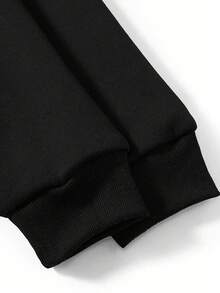 Cute Bunny Rabbit Face Print Hoodie Pink Color Rainbow Ears Bow Glasses Design For Casual Wear Party Outfits Spring Summer Fashion - Black - View 5