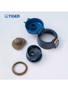 Tiger Taza isotérmica MMJ-A36C de 360 ml con tapa abatible de un solo toque, aislamiento al vacío de acero inoxidable 304, triple a prueba de fugas, ultraligera y portátil.