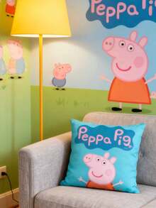 Peppa Pig Throw Pillow, George Cartoon Peripheral, Cute Doll Cushion, Birthday Gift, Pillowcase Detachable And Washable - Multicolor - View 2