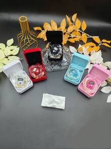 Set de 2 piezas: Contador de anillos de empaque premium, set de pulsera de rosario con contador de anillos, cuentas de oración musulmanas - Multicolor 1 - Ver 4