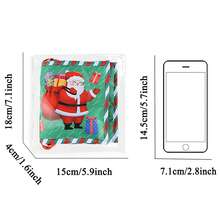 婴儿黑白布书，圣诞风格布书，蝴蝶布书，婴儿床挂书，可提升宝宝认知能力，婴儿益智布书 - 彩色 - 查看 10