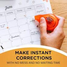 Wite-Out EZ Correct Tear-Resistant Correction Tape With 39.3 Ft Of Tape 10-Count Pack In White - 18 個(1 包) - 查看 5