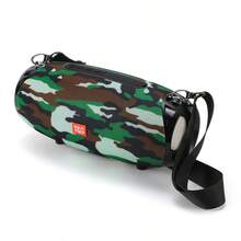 便携式无线户外蓝牙扬声器，带充电线和 Aux 线 - 无线音频低音炮带 USB/TF 卡槽，可实现 3D 环绕声，TWS 立体声低音扬声器，带免提通话/FM/TF 卡/USB 播放功能 - 悬挂式设计低音炮带充电线和 Aux 线，兼容智能手机、平板电脑、电视、电脑，适用于汽车/室内/舞蹈/骑自行车 - 非常适合户外使用。 - 彩色 - 查看 11