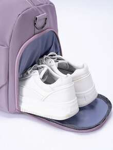 1 Bolsa de viaje de lujo de gran capacidad - Multifuncional: bandolera/bolso de hombro/bolso tote con bolsillos separados para ropa húmeda y seca. Ideal para viajes, gimnasio, escapadas de fin de semana, viajes, universidad, hospital, maleta/bolsa de invierno.