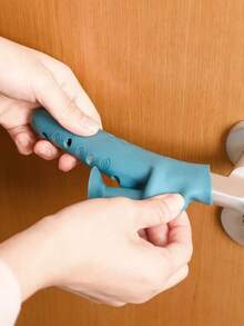 Bộ 1/2/4 miếng bảo vệ tay nắm cửa đa năng - Thiết kế giác hút, có thể dùng làm vỏ bọc tay nắm cửa chống va chạm và bảo vệ cửa chống trộm | Thích hợp cho cửa an ninh, cửa phòng, cửa phòng ngủ và các loại cửa trong nhà khác, đáp ứng nhiều nhu cầu bảo vệ cửa khác nhau, quà tặng Ngày của Mẹ, trang trí phòng ngủ, sân vườn, trang trí nhà bếp, mùa hè, bãi biển, đồ dùng cần thiết khi đi du lịch, trang trí phòng, đồ chơi mềm, quà tốt nghiệp. - Nhiều màu - Xem 7