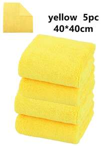 400gsm Polyester & Cotton Blend Car Wash Towel, Cleaning Cloth, Polishing Cloth, Detailing Towel, Highly Absorbent - one-size - View 14