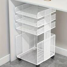 Wall Mounted Hair Dryer Holder No Drilling Required Bathroom Hair Dryer Storage Rack, Space Saving Hair Tool Organizer For Small Bathrooms And Dorms, Easy Install No Hardware Needed, Compact Wall Mounted Shelf With Cord Management Hook, Multi-Function Styling Station For Blow Dryers Brushes Curling Irons And Straighteners, Water-Resistant Bathroom Accessory, Gift-Ready Home Organization Solution For Back-To-School, Travel Prep, Thanksgiving And Christmas Gifting - Multicolor - View 6